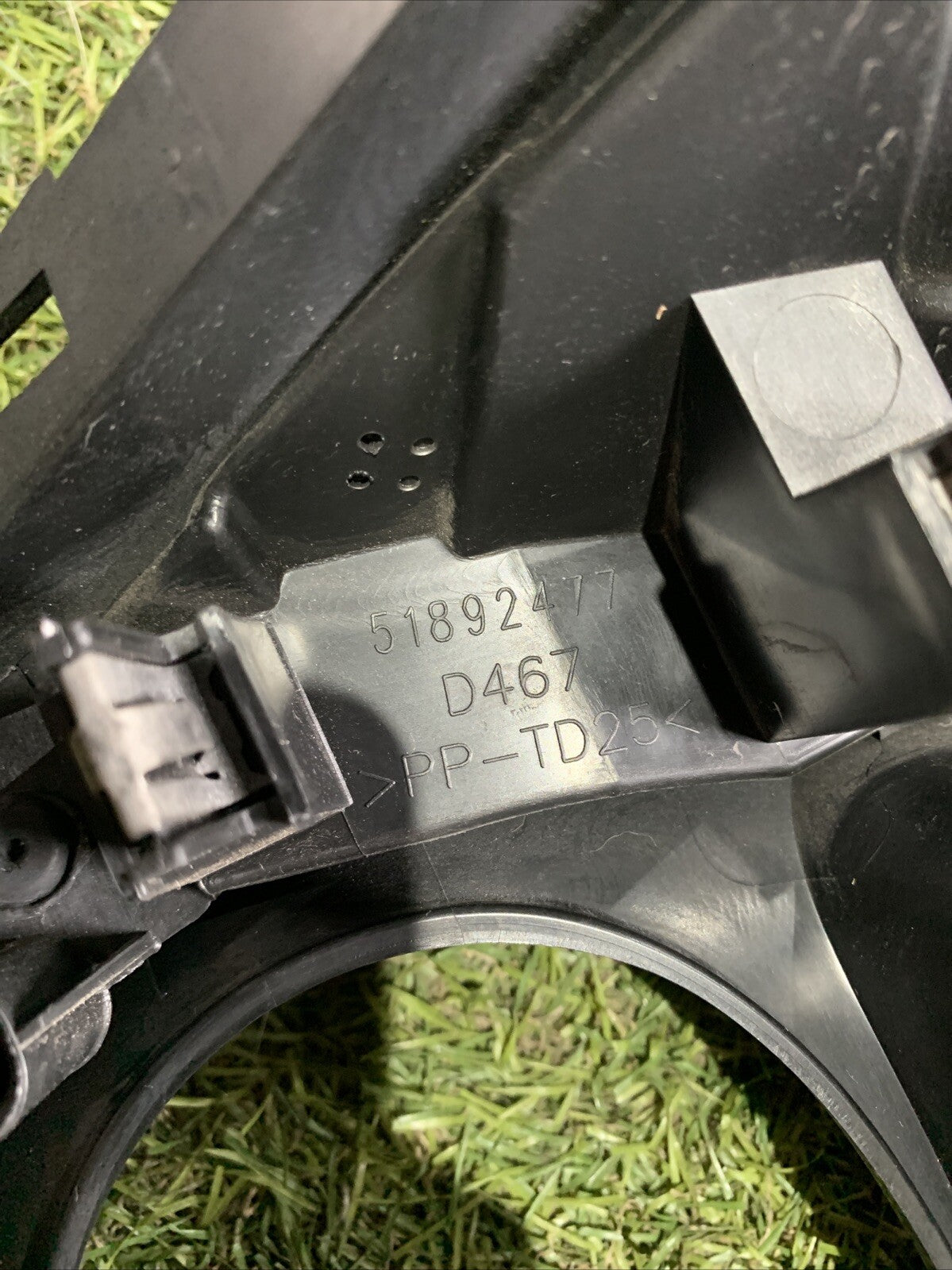 MODANATURA CRUSCOTTO CENTRALE FIAT 500L (351_352) DAL 2012-, B3455, 51892477