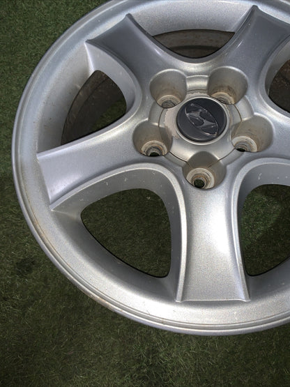 52910-26250 4CERCHI IN LEGA DA 16 POLLICI 5 FORI 6,5JX16 ET 46 HYUNDAI SANTA FE