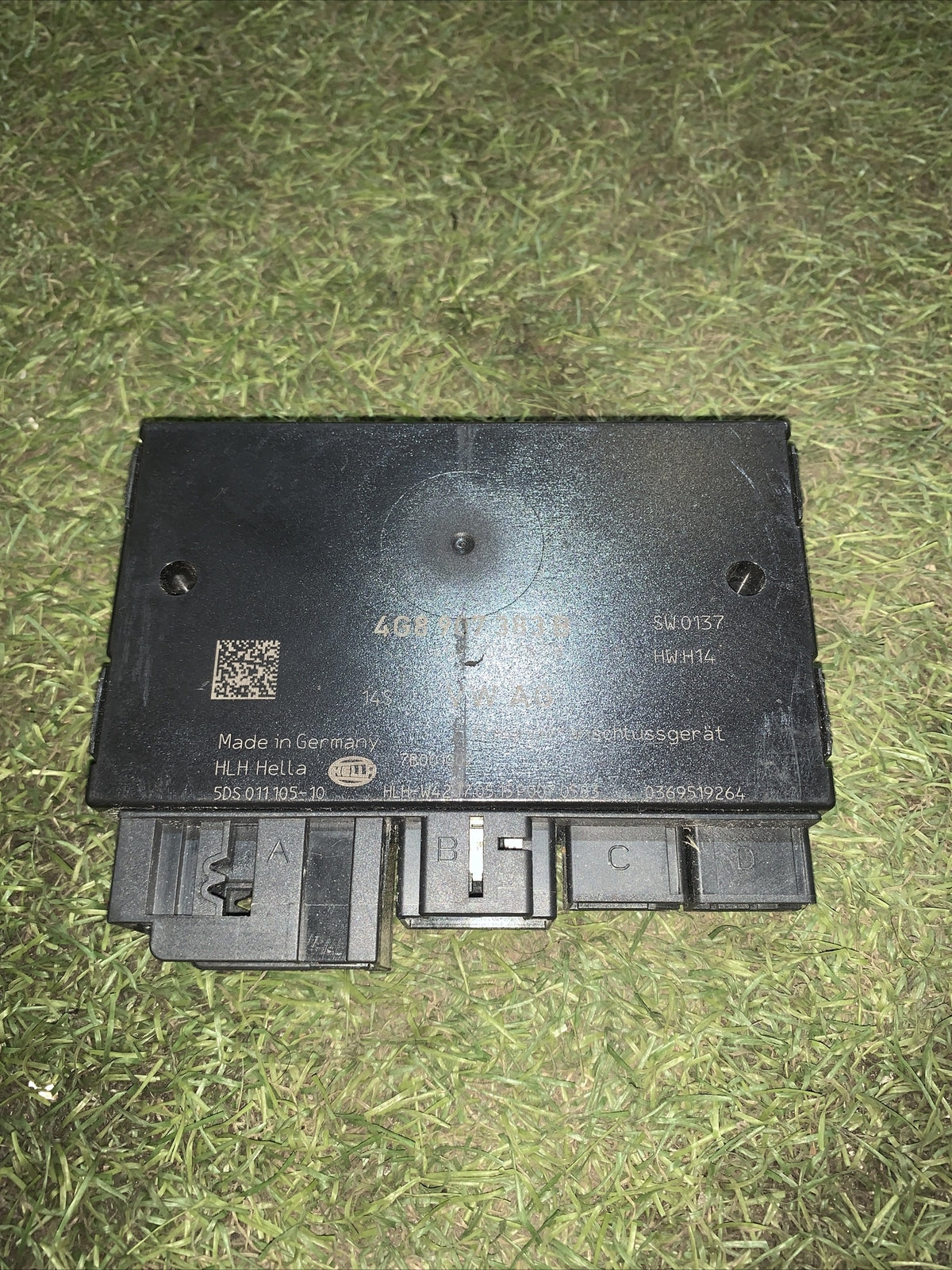 Centralina gancio Audi A6 4G C7 modulo connettore rimorchio 4G8907383B