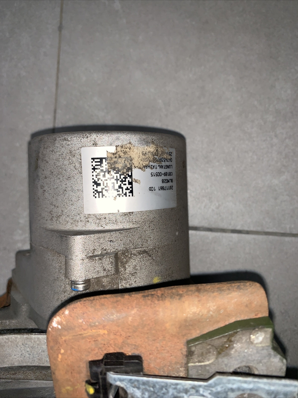 PIANTONE ELETTRICO CITY SERVOSTERZO  FIAT GRANDE PUNTO  26126352 FILO Arancio