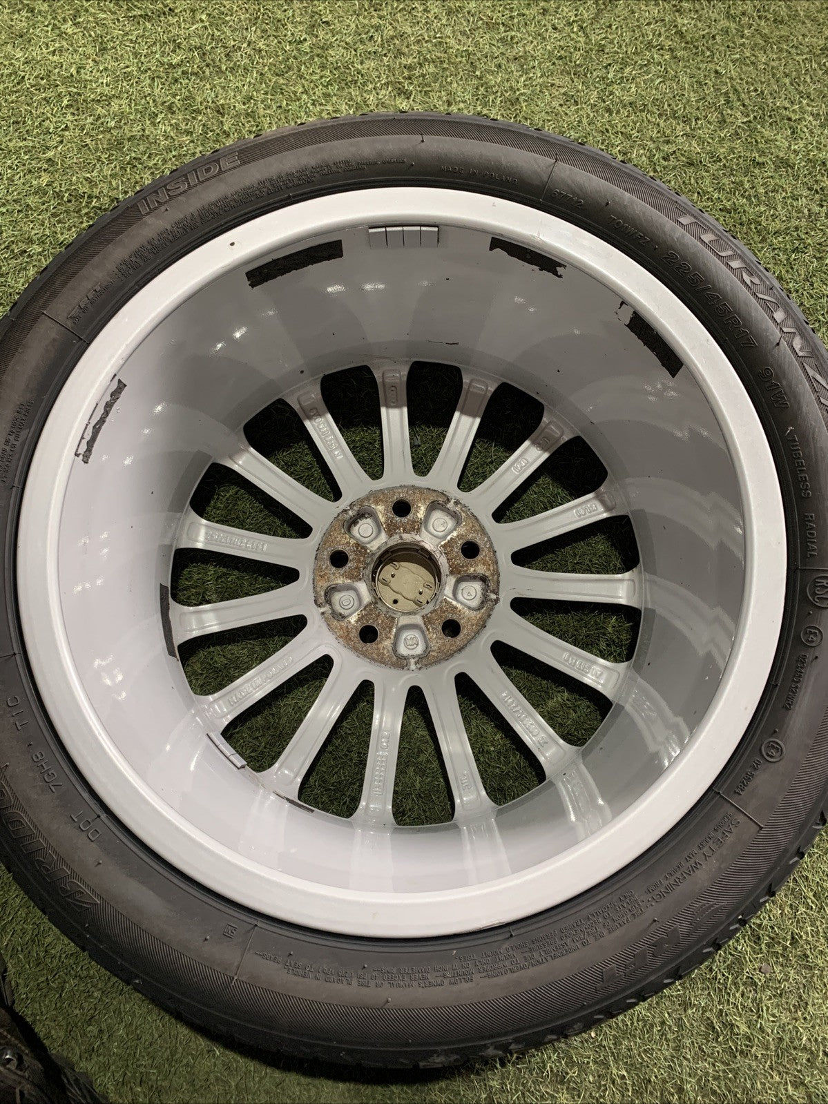 Cerchio In Lega Da 17 Con Gomma Audi A3 8V 8V0601025BN (2)
