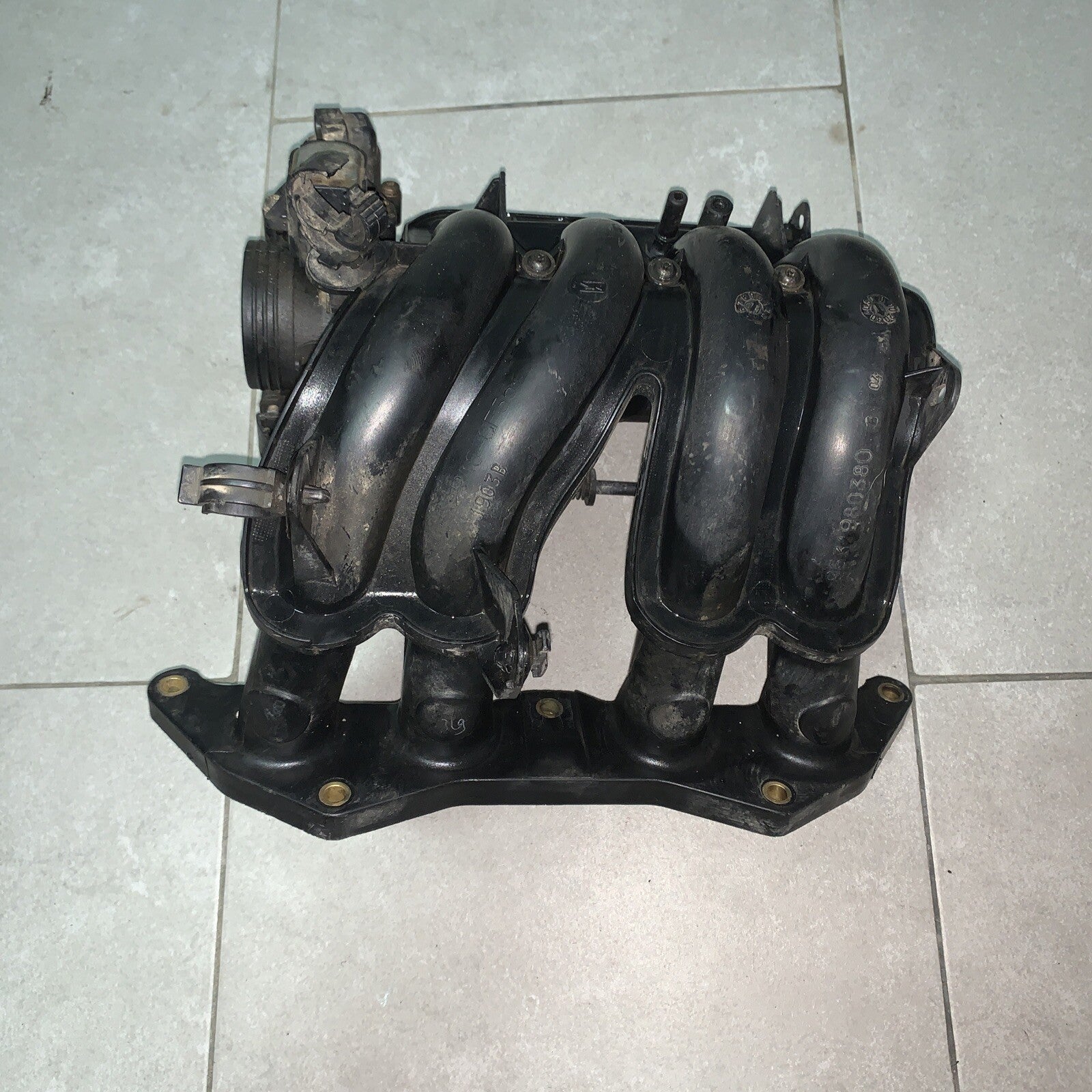 COLLETTORE ASPIRAZIONE CITROEN C3 PLURIEL 1.4 ( 2003   2011 ) GPL 9631980380