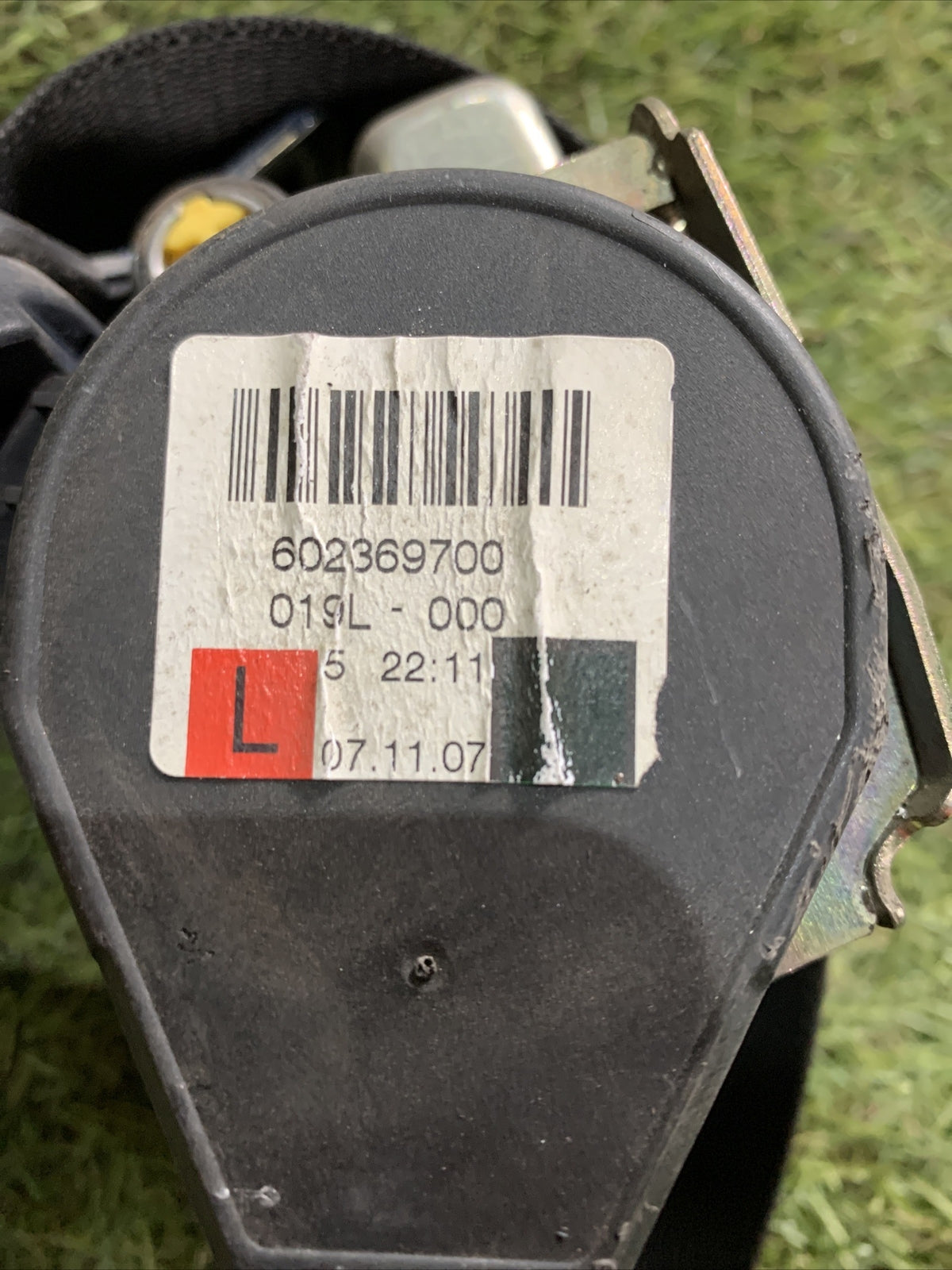 602369700 CINTURA DI SICUREZZA POSTERIORE SX GUIDA CON PRETENSIONATORE MERCEDES