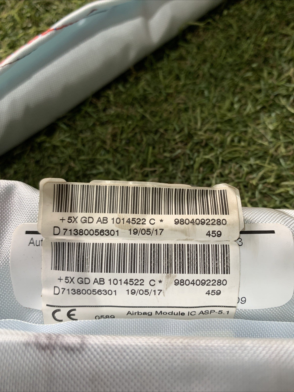 TENDINA AIRBAG LATO SINISTRO SX PER PEUGEOT 208 9804092380 (12 )