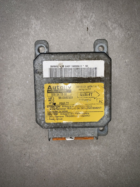 CENTRALINA AIRBAG PEUGEOT 206 [2001] COD: 9643082380