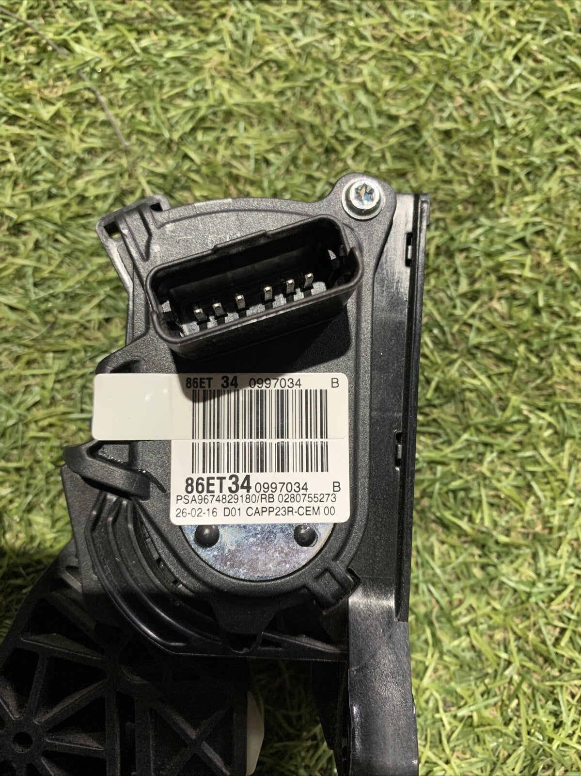 PEDALE ACCELERATORE PER PEUGEOT 308 2° Serie 9674829180 (13 ) 1.6 DIESEL