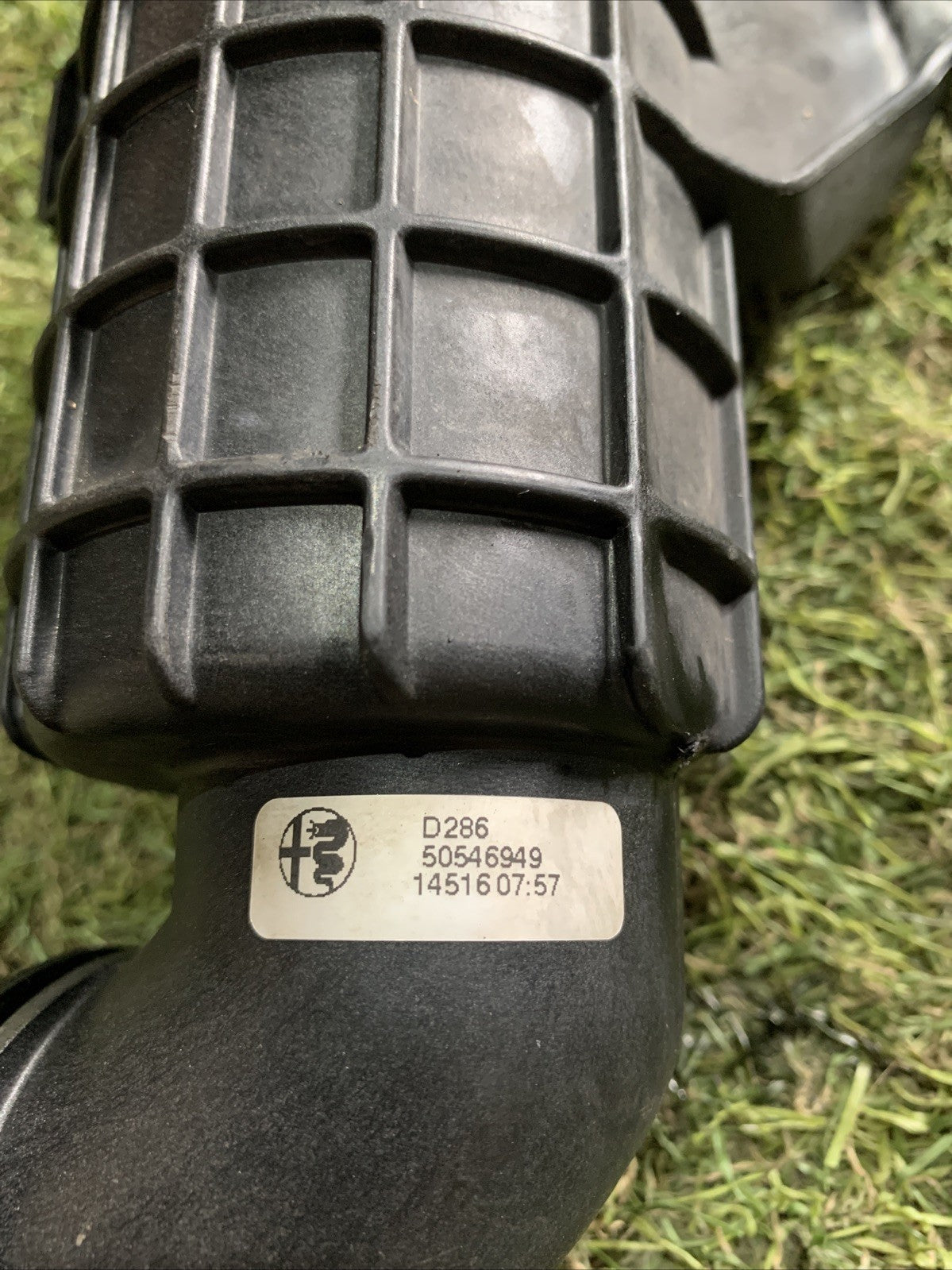 Tubo Flessibile Intercooler Alfa Romeo Giulia 50546949