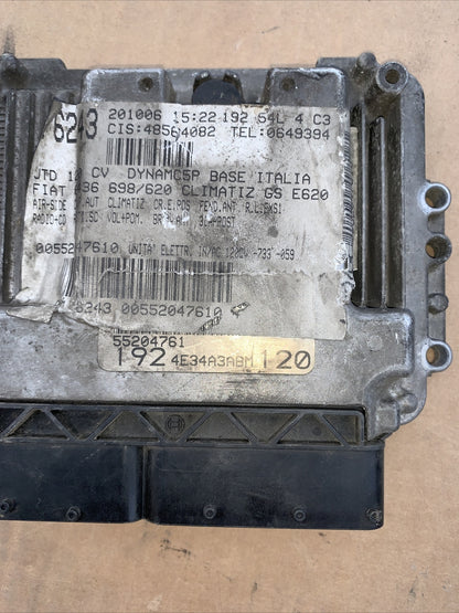 Centralina Motore Iniezione ECU FIAT STILO 55204761 BOSCH 0281012862