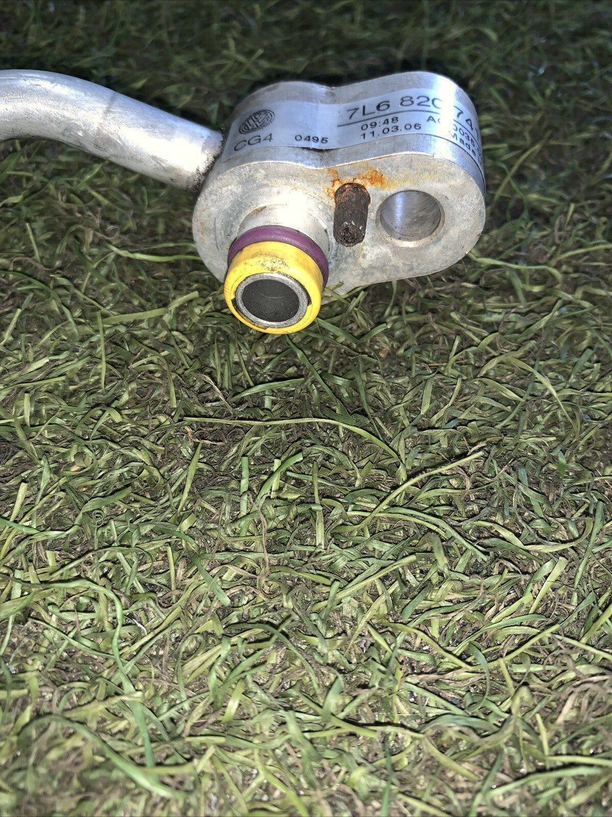 Tubo Aria Condizionata Audi Q7 2006 3.0 Diesel 7L6820741D