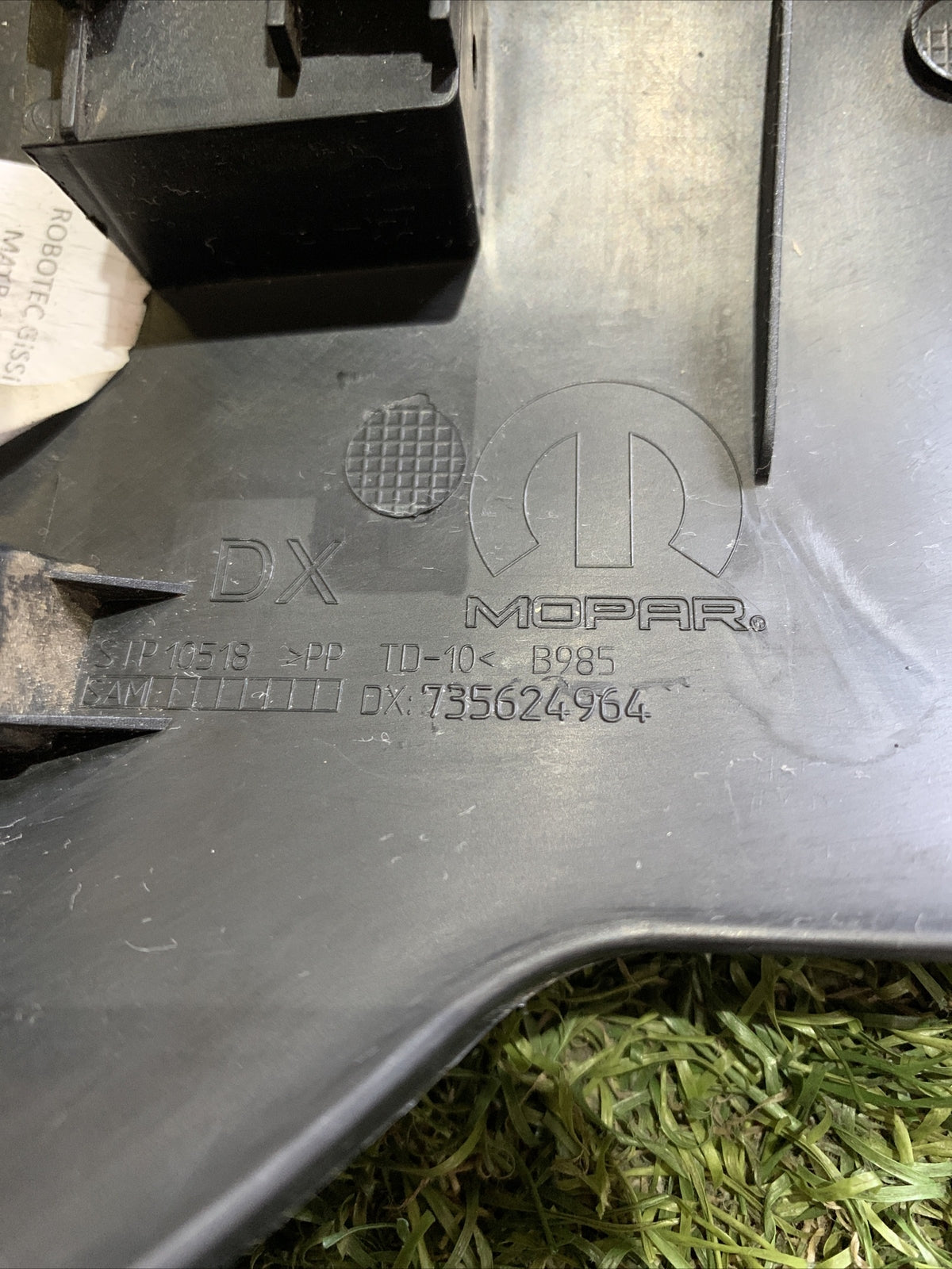 MODANATURA ANT COPRIPIEDI DX FIAT 500X (334) 2014-, 735624964