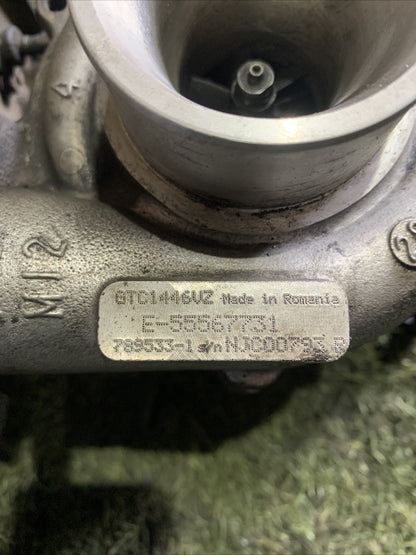 Turbo Turbina Opel Meriva 2010 1.7 Diesel 55567731