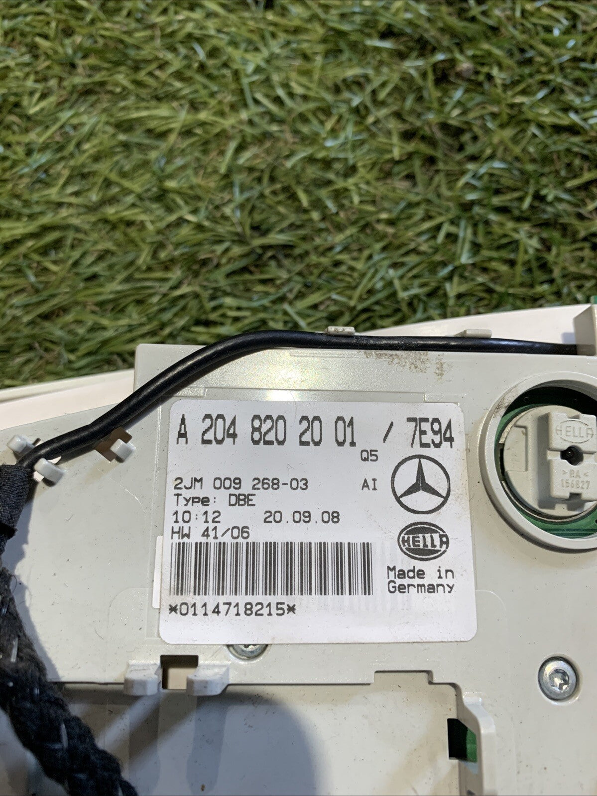 Plafoniera Anteriore Mercedes Classe C 220 Dal 2008 A2048202001