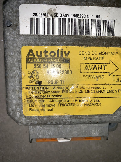 CENTRALINA AIRBAG PEUGEOT 206 [2001] COD: 9643082380