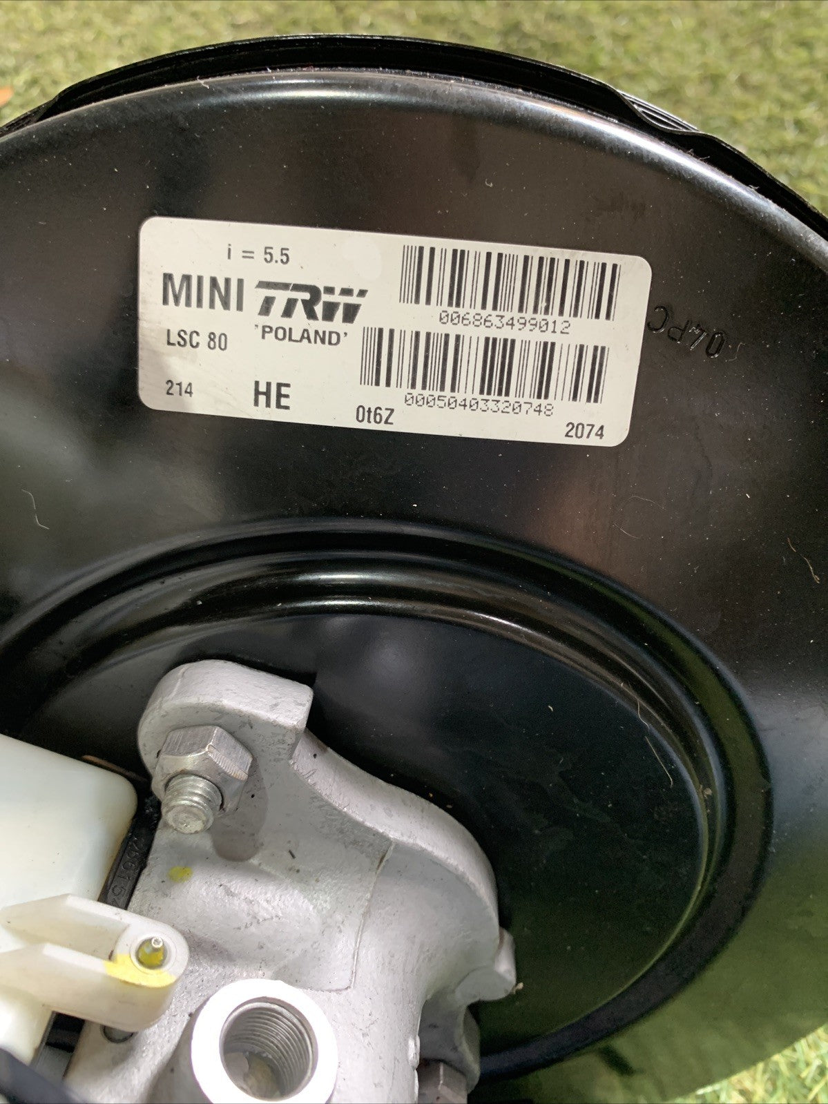 Pompa Servofreno Mini One R56 2013 1.6 Diesel 006863499012