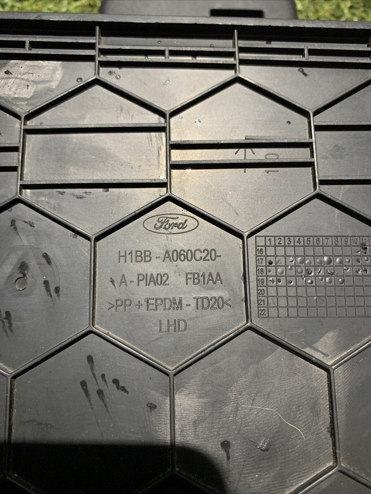 Vano Portaoggetti Cruscotto Ford Fiesta 2019 H1BB-A060C20-A