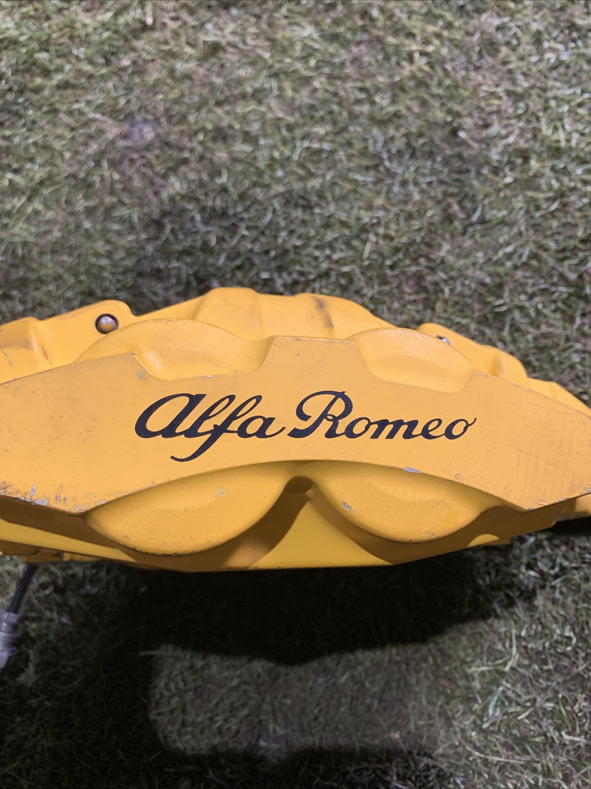 PINZA FRENO ANTERIORE SINISTRA GIALLA ALFA ROMEO GIULIA 952 2.2D 2018 50544763