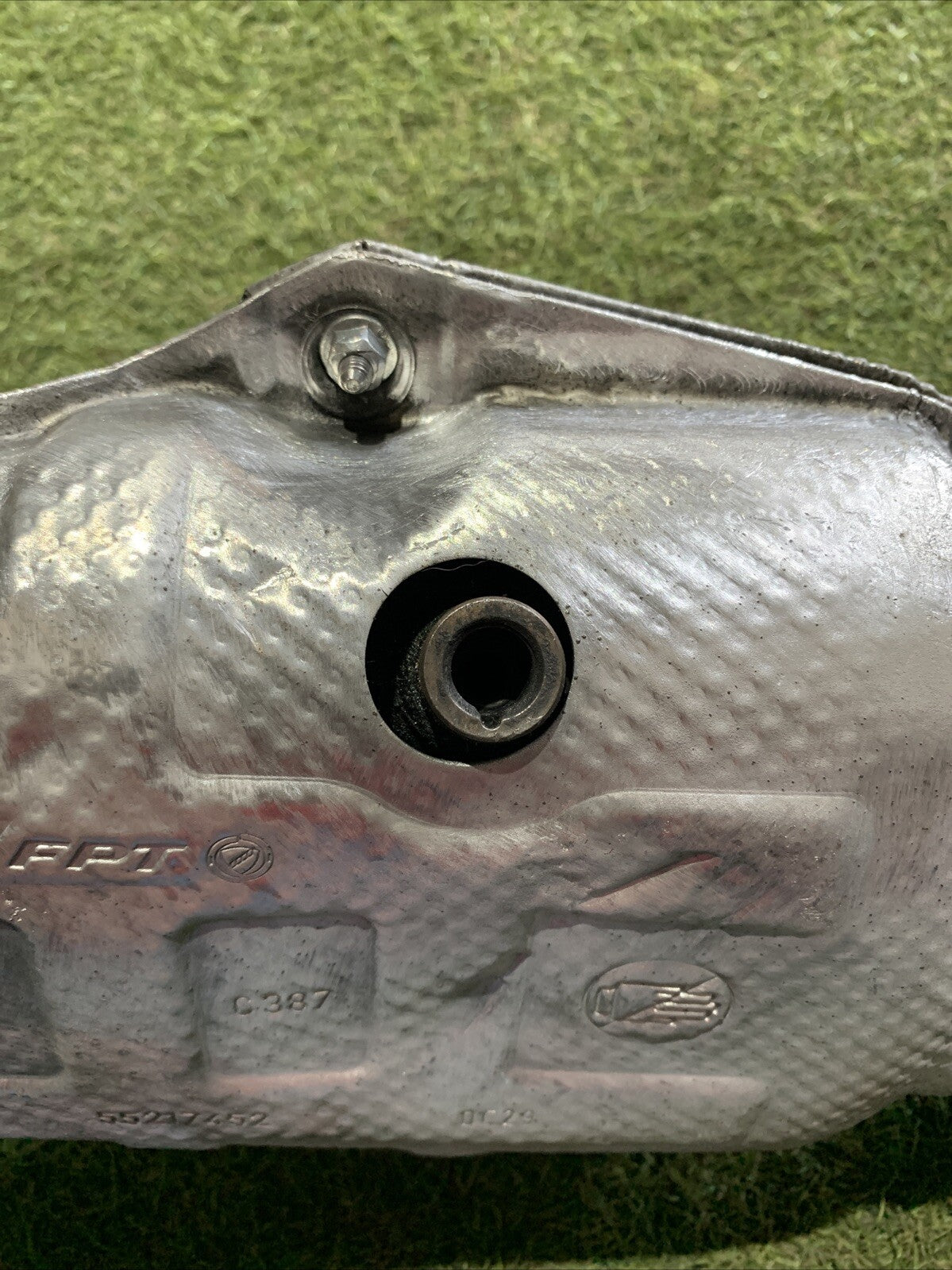 55217451 55217452 FAP CATALIZZATORE USATO FIAT 500L 1.3 MTJ 84CV (DAL 2012 IN PO