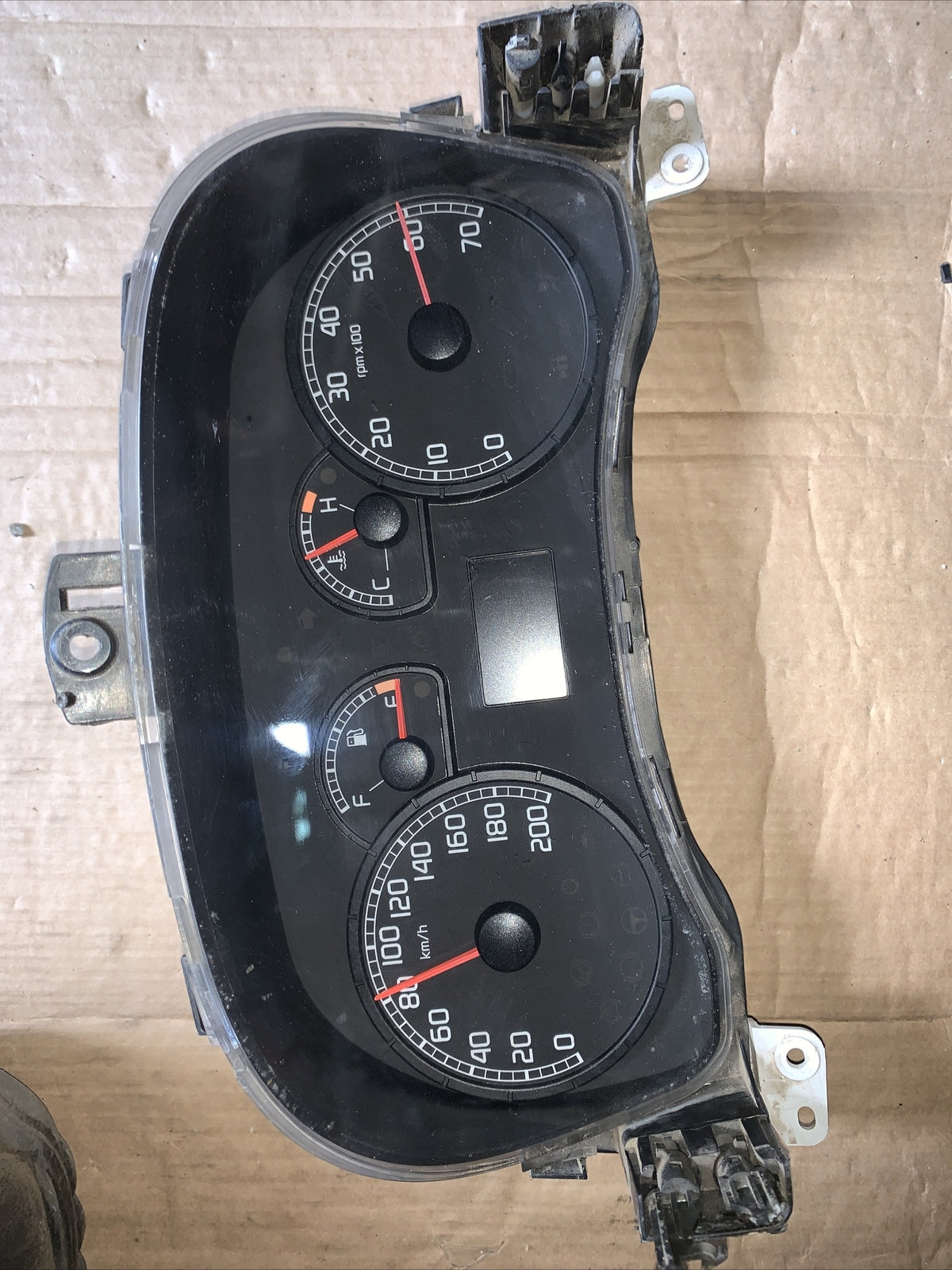 STRUMENTAZIONE CONTACHILOMETRI FIAT DOBLO' DAL 2000 AL 2007 COD.5550004601