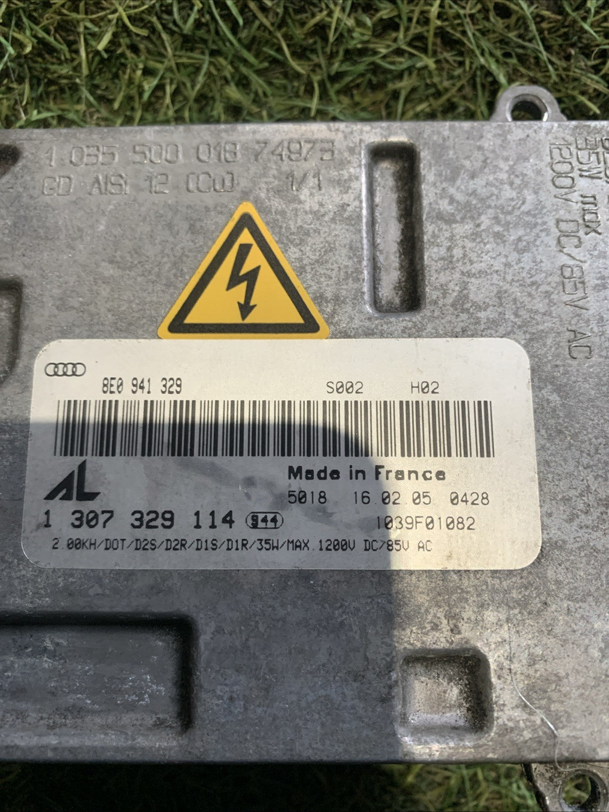 MODULO CENTRALINA FARI XENON AUDI A4 2005 1307329154 8E0941329A