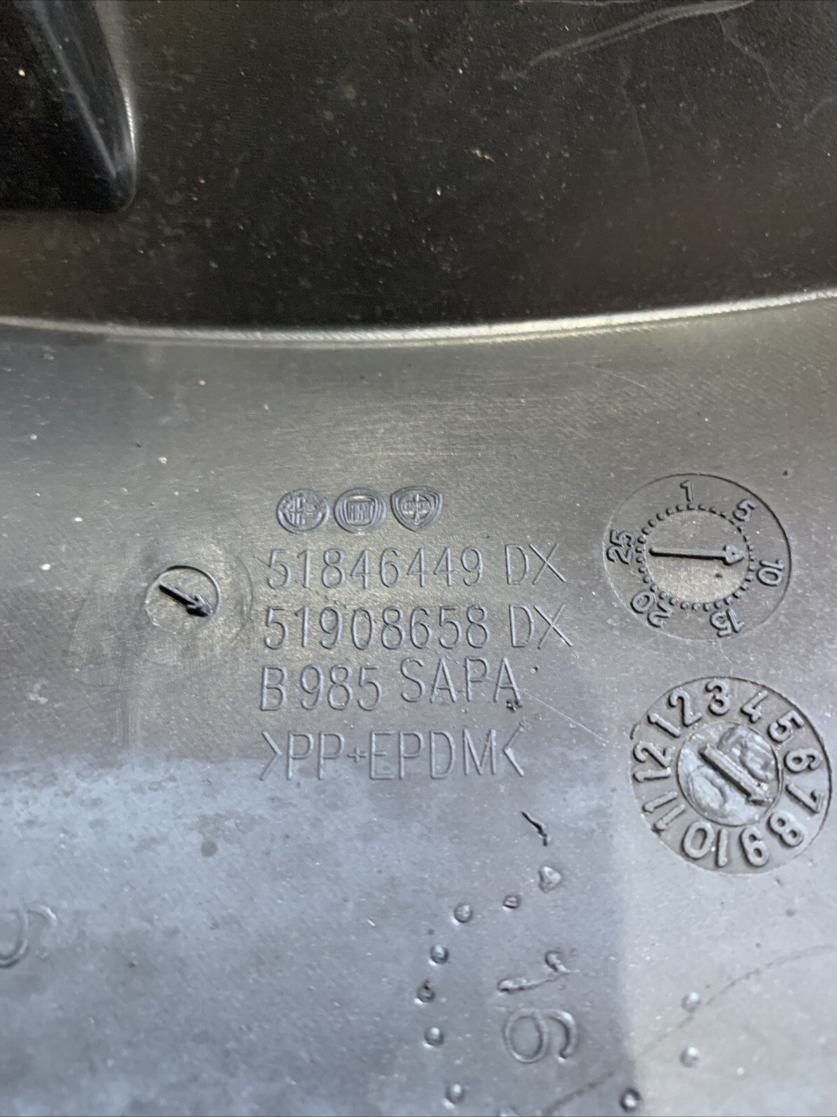 parasassi anteriore destra fiat panda 2012-2020 51846449