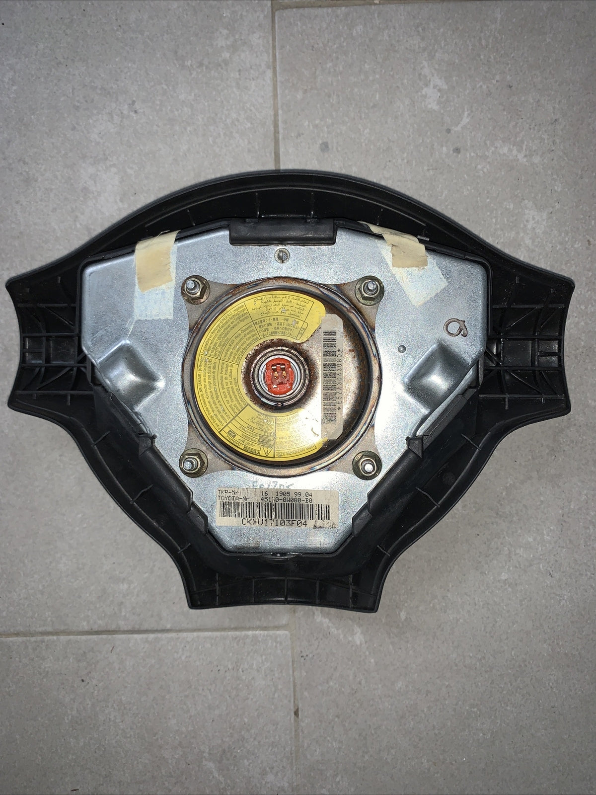 AIRBAG VOLANTE / STERZO TOYOTA YARIS 2003 - 45130-0W080-B0