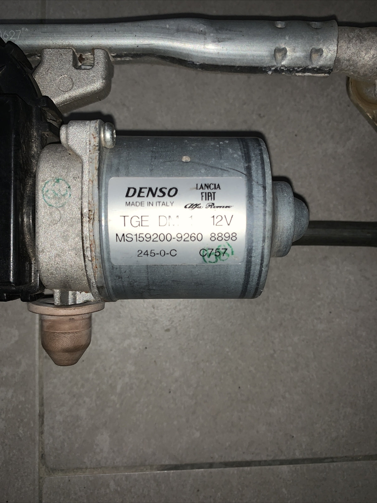 MS1592009260 Braccio Motorino Tergi Cristallo FIAT PANDA 2012-2020