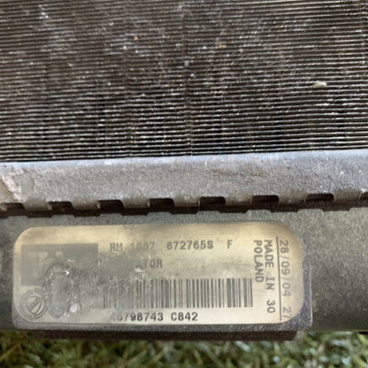 872765S RADIATORE ACQUA FIAT Panda 2° 1.2