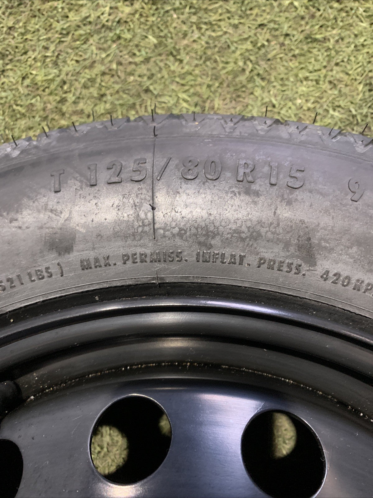 Ruotino Di Scorta Adatto Per Fiat 500 L 125/80R15