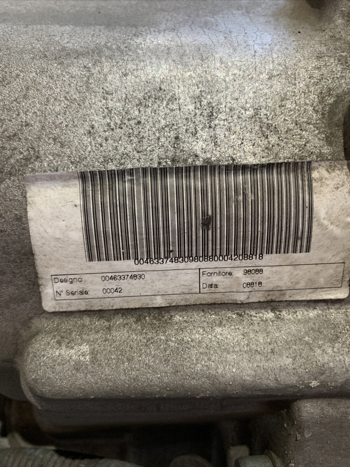 CAMBIO AUTOMATICO ALFA ROMEO Stelvio Serie (949_) 00463374830 2.2 Q4