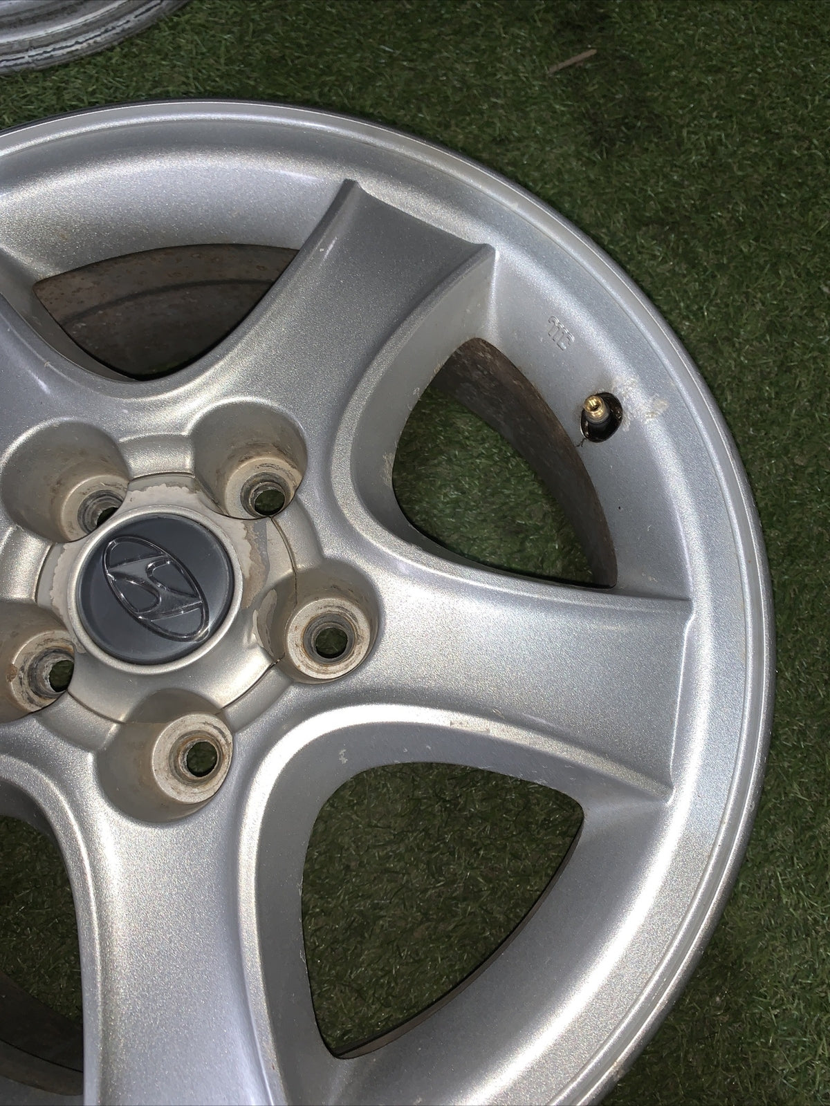 52910-26250 4CERCHI IN LEGA DA 16 POLLICI 5 FORI 6,5JX16 ET 46 HYUNDAI SANTA FE