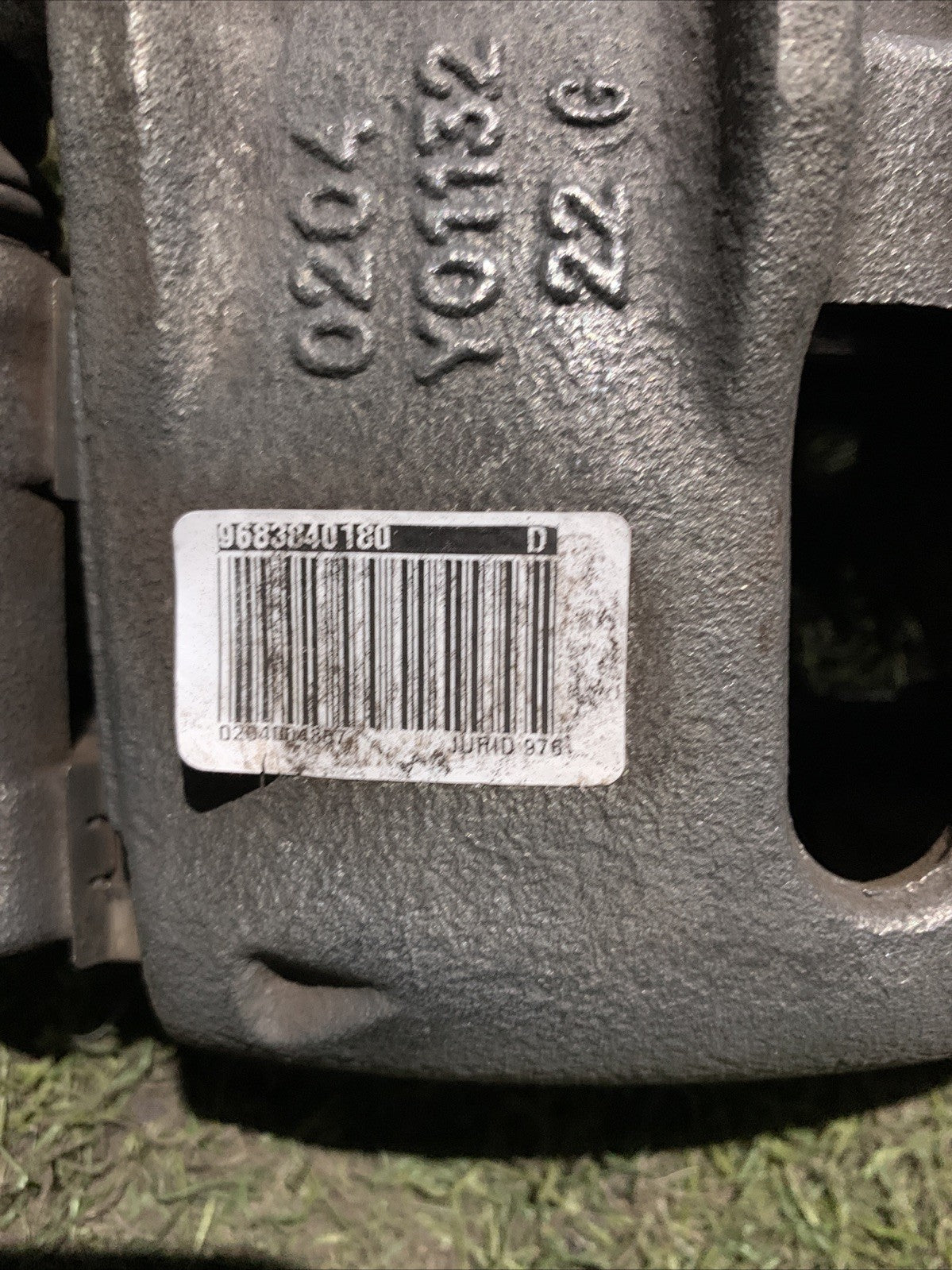Pinza Freno Anteriore Destra Citroen C3 2009-2015 1.4 Diesel 9683840180