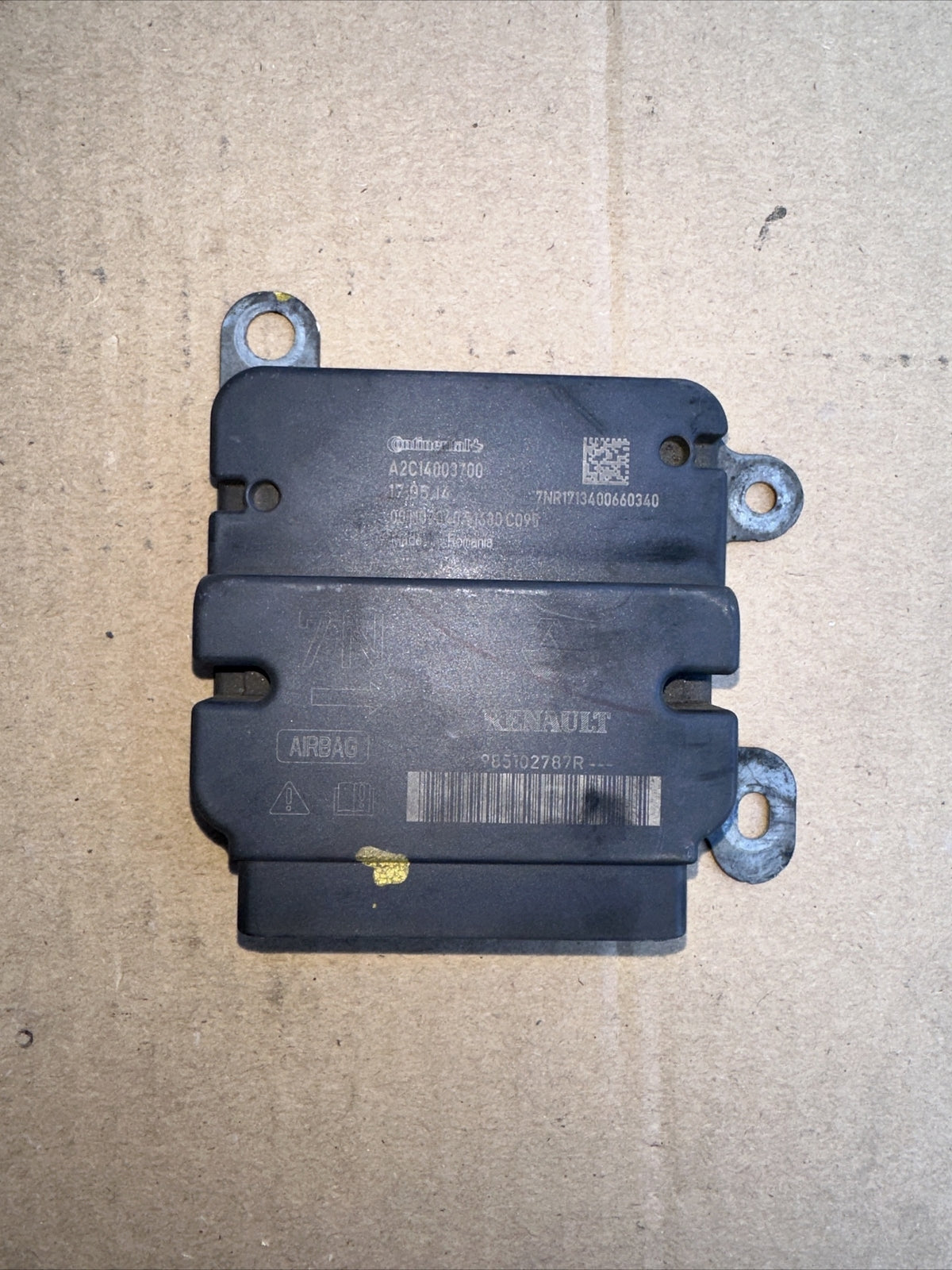 A2c14003700 CENTRALINA AIRBAG DACIA Sandero Serie STEPWAY