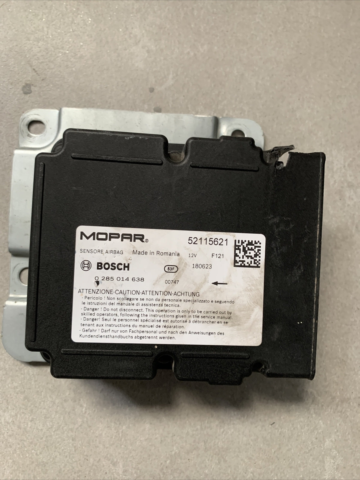 CENTRALINA Airbag SRS JEEP RENEGADE - 52115621