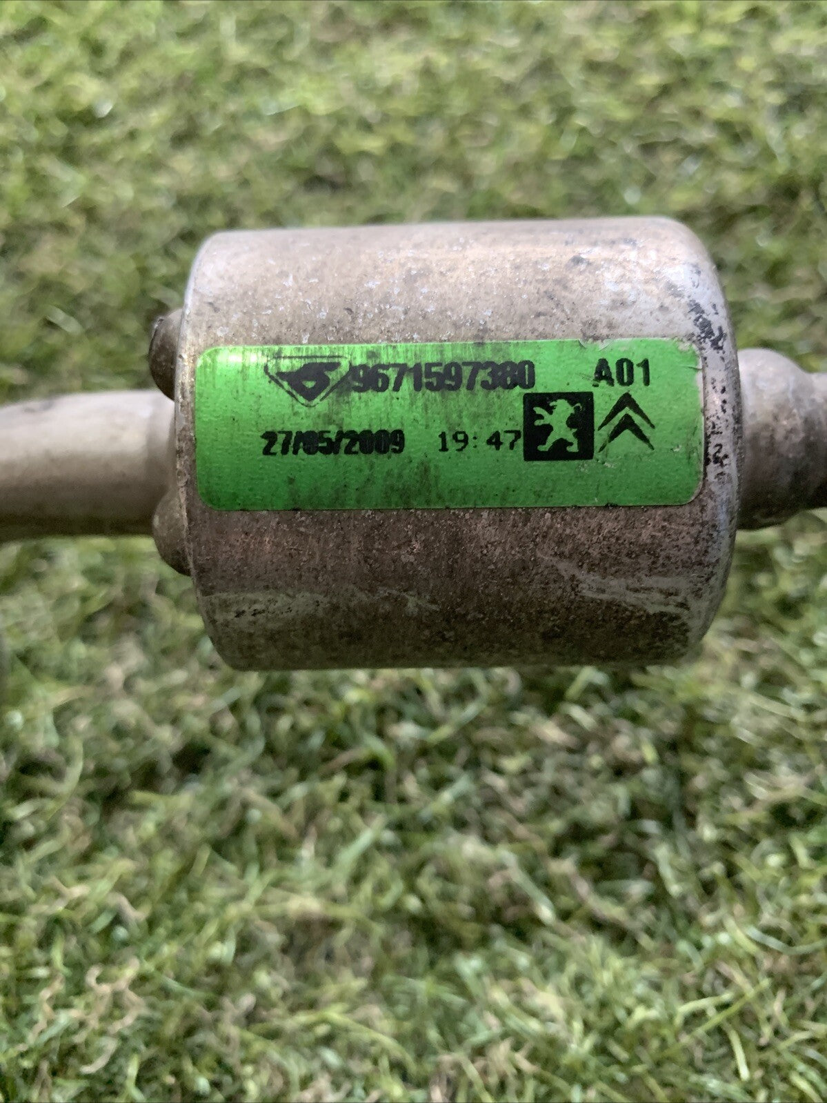 9671597380 TUBO TUBAZIONE CLIMA ARIA CONDIZIONATA PEUGEOT 207 1.4 D 2007