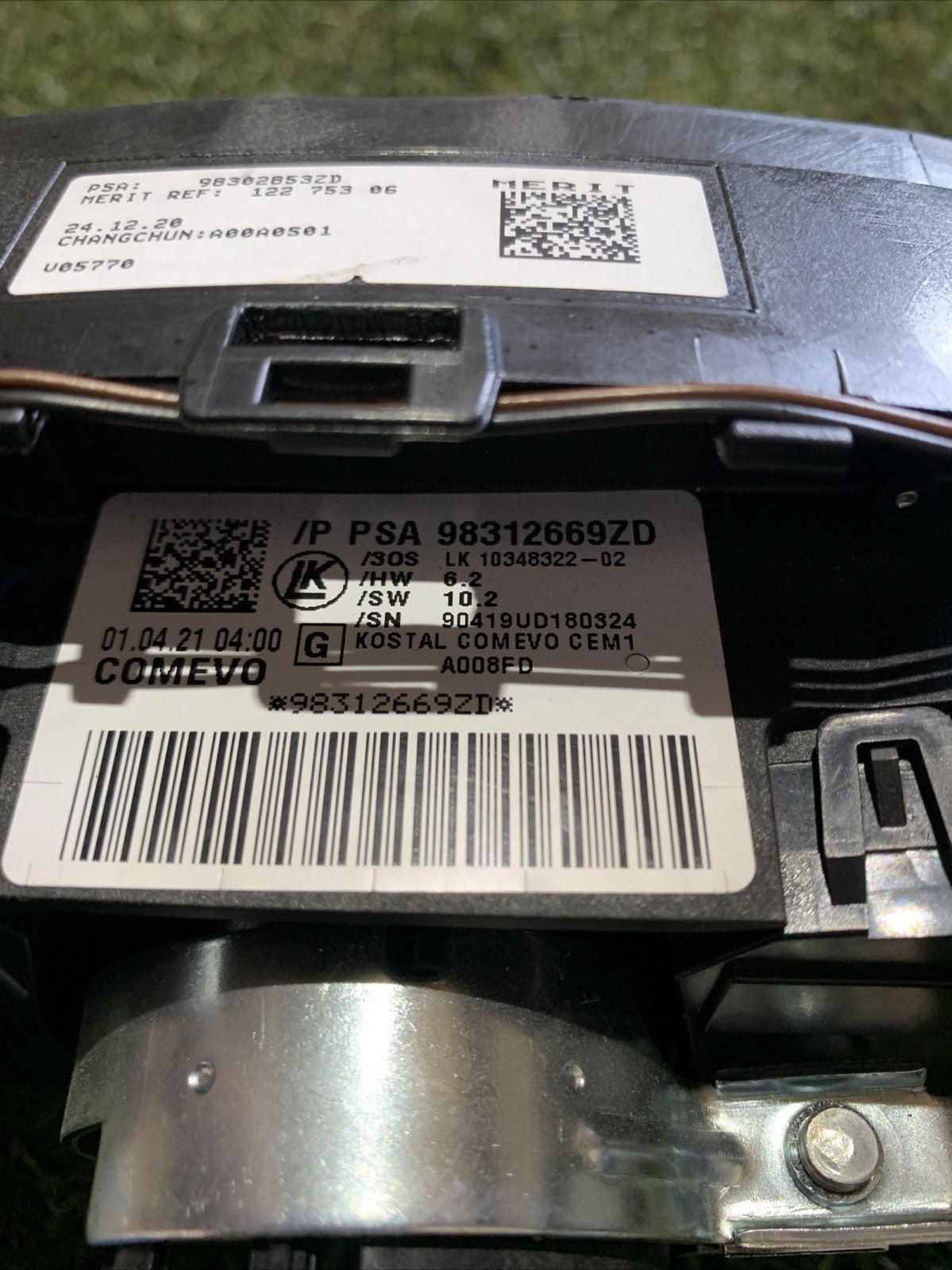 Devioluci Con Paddle Citroen C5 Aircross 2021 98312669ZD