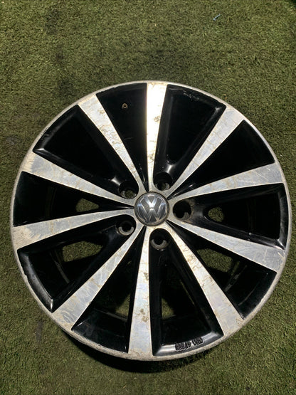 Cerchio In Lega Da 16 Volkswagen Polo 6R 6R0601025N (3)
