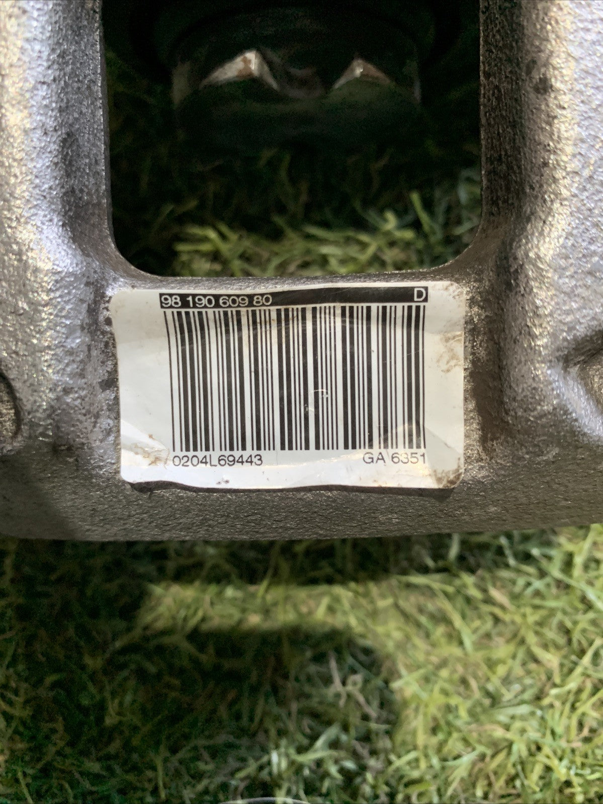 Pinza freno posteriore destra DX Elettrica Citroen C5 Aircross 9819060980