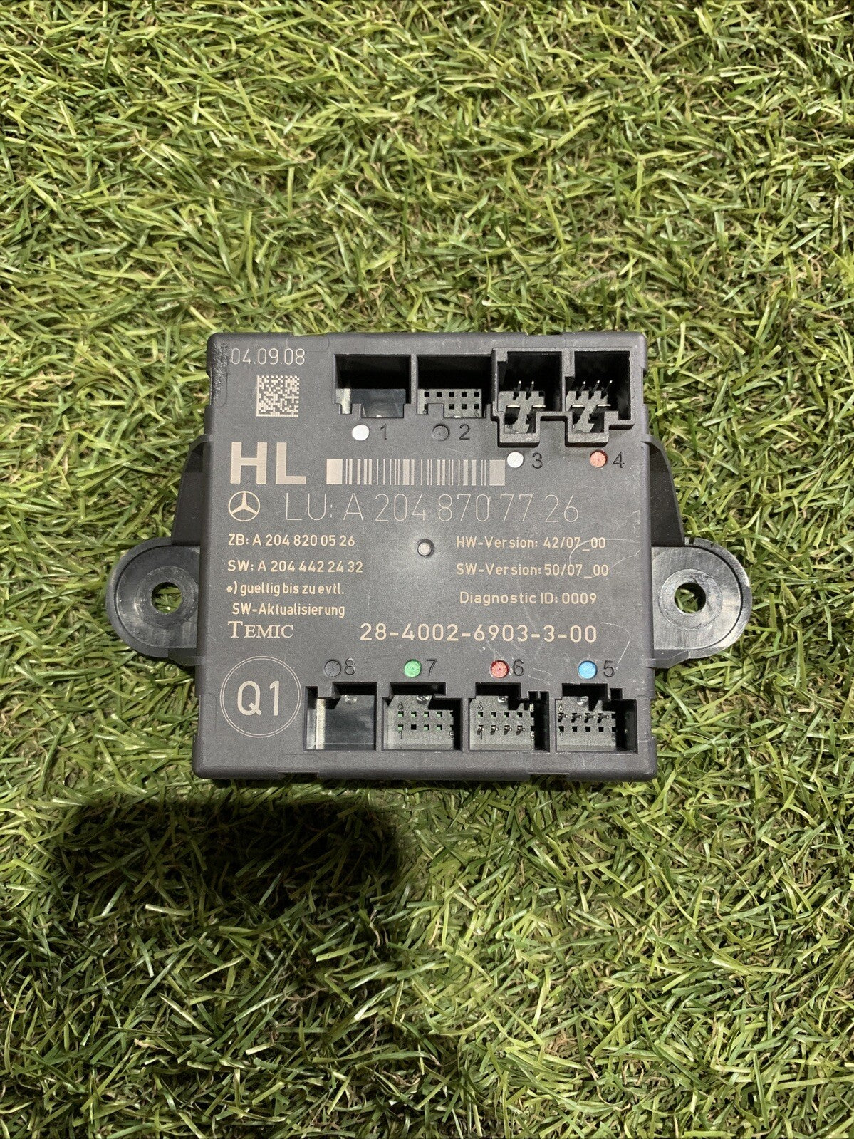 Centralina Porta Posteriore Sinistra Mercedes Classe C 220 Dal 2008 A2048707726