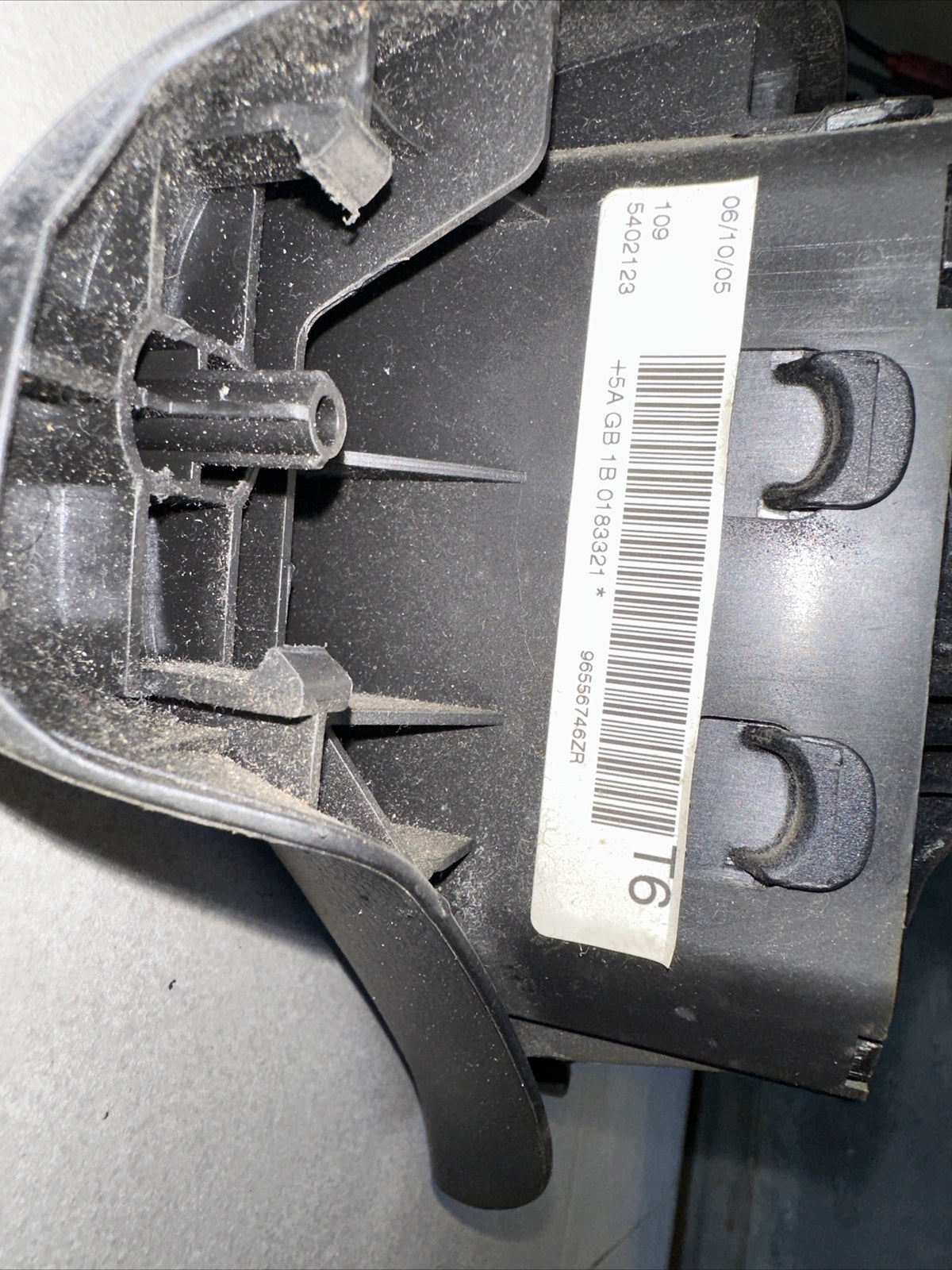 96556746ZR AIRBAG VOLANTE GUIDA STERZO PEUGEOT 307 SW 1.6 HDI (2001\2009) 2006