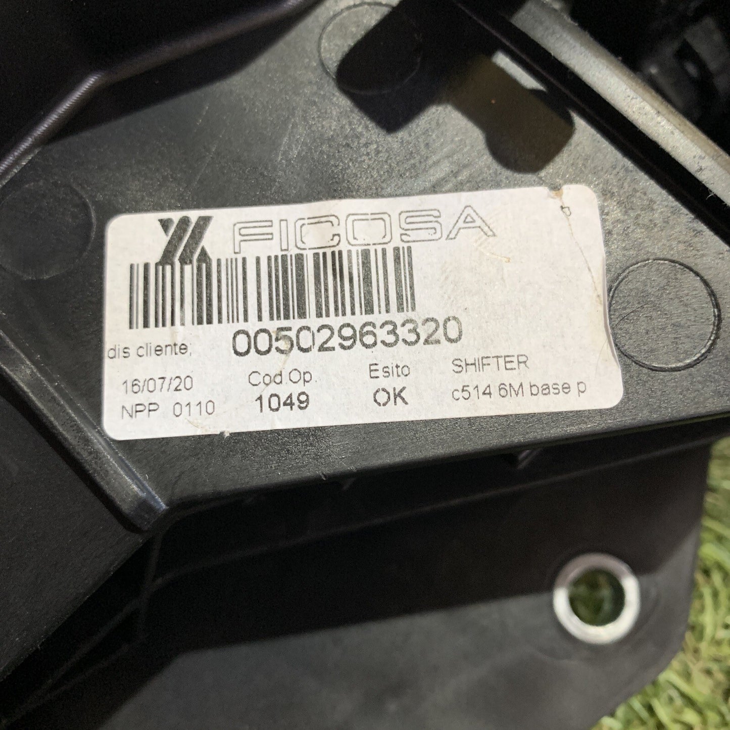 00502963320 SELETTORE POMELLO MARCE FIAT PANDA 312 1.0 B HYBRID ANNO 2020 In Poi