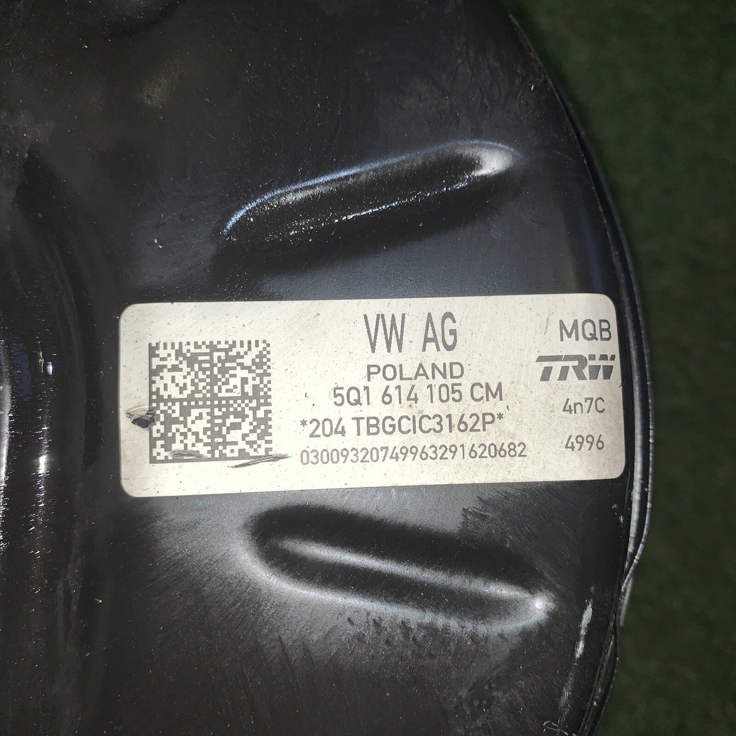 5Q1614105CM SERVOFRENO VOLKSWAGEN Golf 7 1.6 Diesel