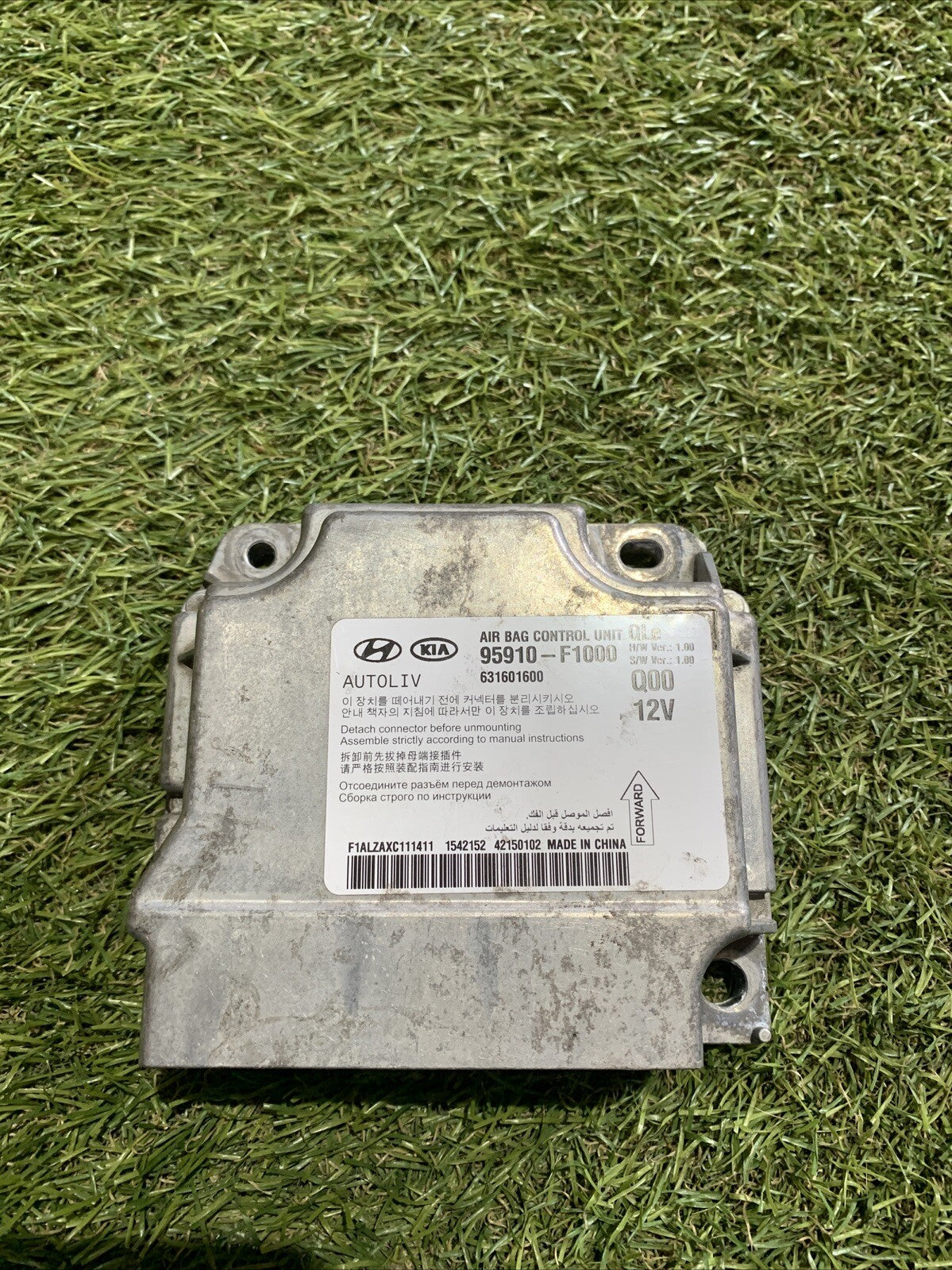 95910-F1000 631601600 CENTRALINA AIRBAG KIA SPORTAGE 2017