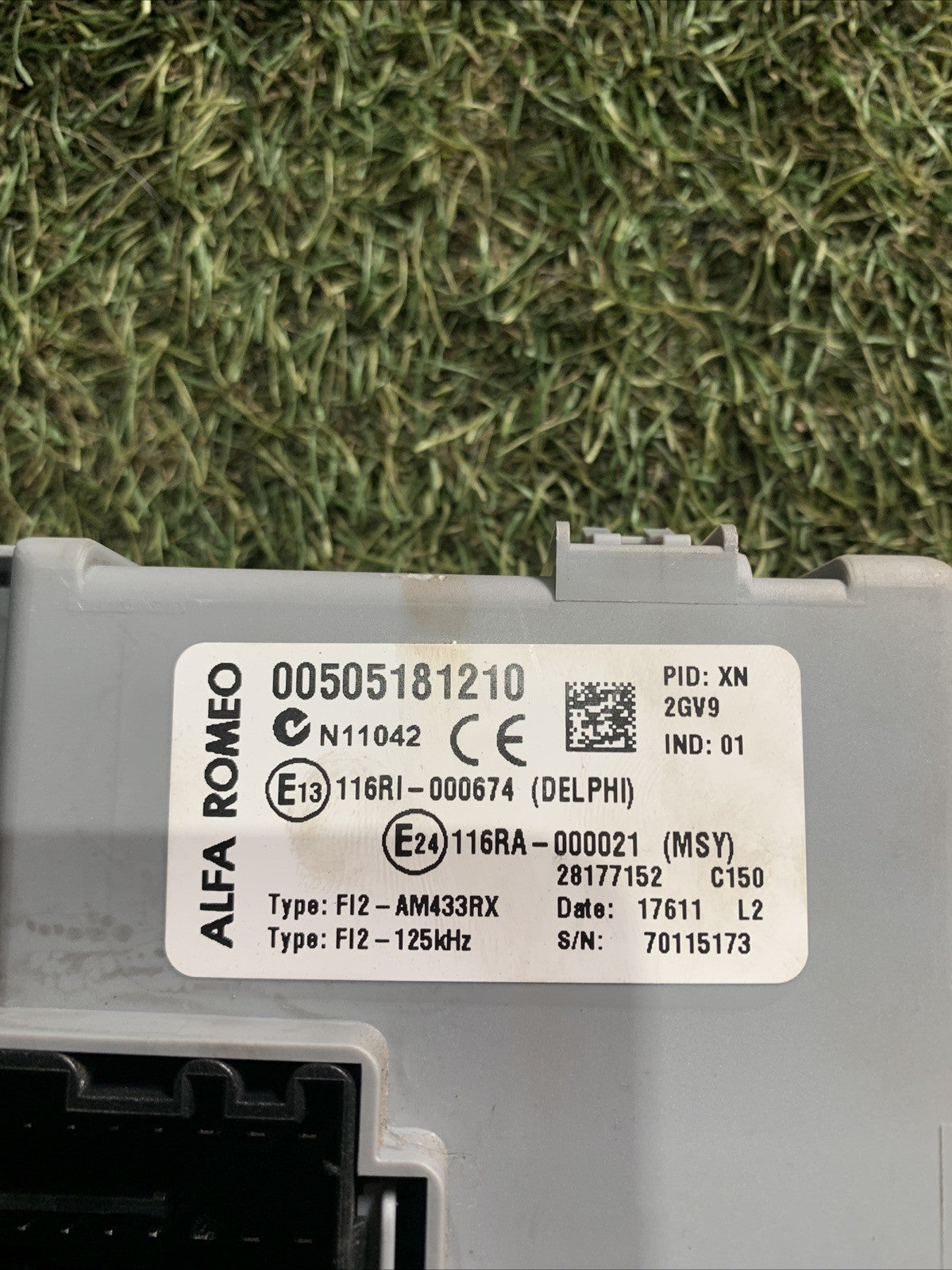 Body Computer Alfa Rome Mito 1.3 MJT 00505181210