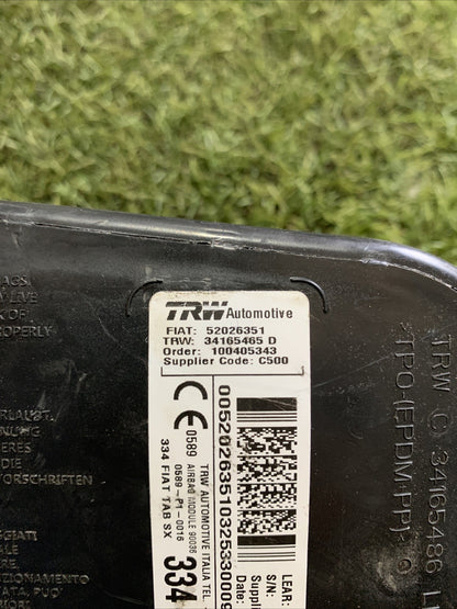 AIRBAG SEDILE SINISTRO PER FIAT 500 X 2017 52026351 (2)