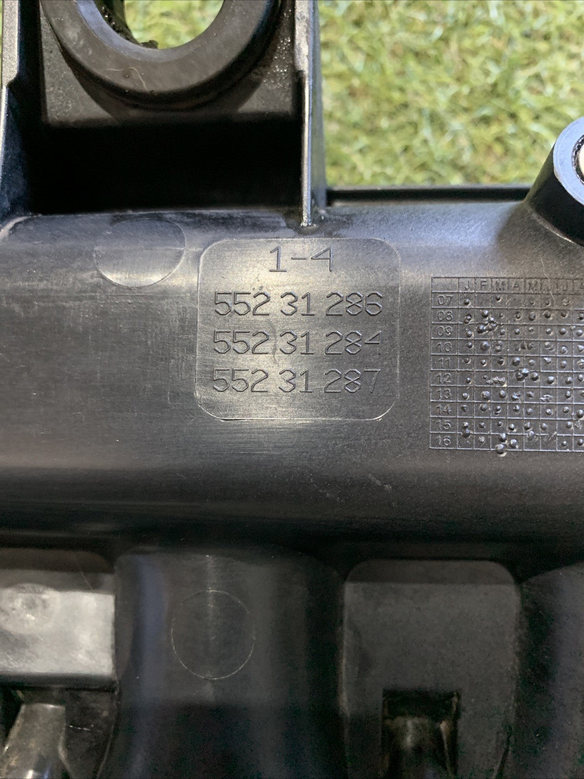 55231286 COLLETTORE ASPIRAZIONE FIAT PANDA 3 (312,319)(2012 >) 1.3MULTIJET 95CV