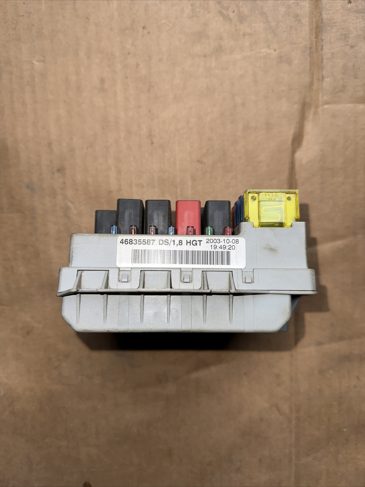 BODY COMPUTER FIAT Punto 1.3 Diesel (2003) 46835587DS 1,8 Hgt Originale