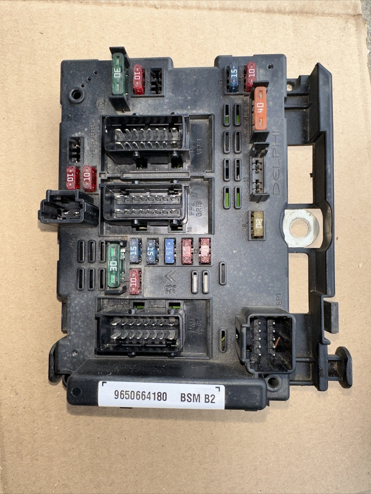 Body Computer Centralina BCM BSI BSM DELPHI 9650664180 PEUGEOT