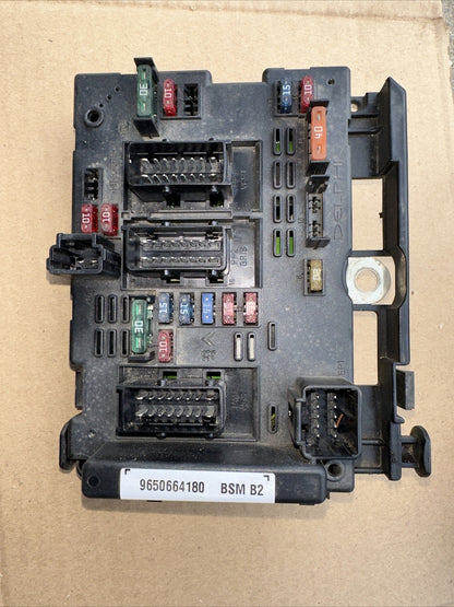 Body Computer Centralina BCM BSI BSM DELPHI 9650664180 PEUGEOT
