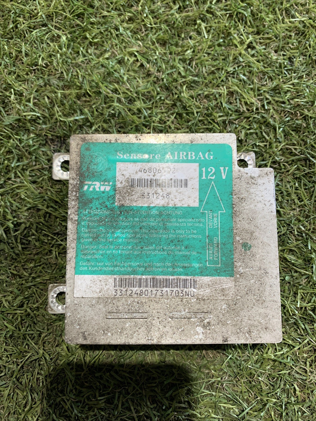 Centralina Airbag Fiat Punto 188 46806592