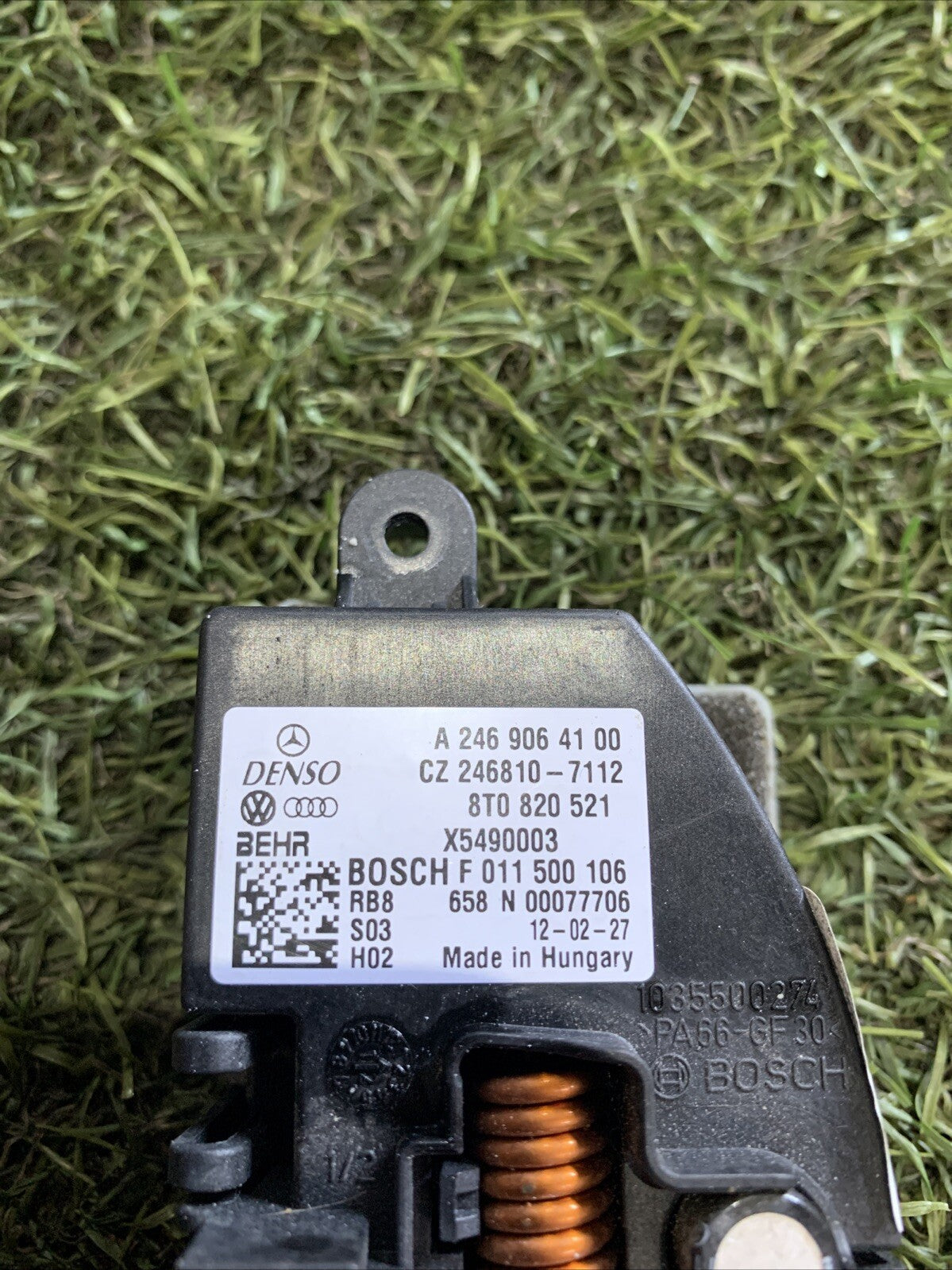 RESISTENZA STUFA RISCALDAMENTO ABITACOLO MERCEDES CLASSE B W246  '14 A2469064100